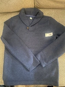 Old Navy Boys Sweater Knit Shawl Collar Pull Over Size Large (10-12) NWT - Picture 1 of 5