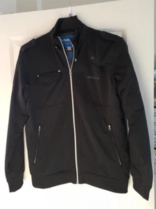 Herren Adidas Originals 40 Jahre Trefoil Medium Schwarz Bomberjacke Brustumfang 34" - Bild 1 von 6