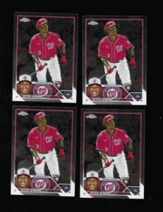LOTTO ROOKIE JETER DOWNS RC 2023 TOPPS CROMATO 56 ROOKIE WASHINGTON NATIONALS X4 - Foto 1 di 2