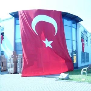 XXL Türkei Fahne Türkei Türkiye 6x9 m - Bild 1 von 2