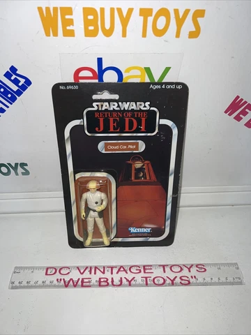 Kenner Star Wars ESB  Cloud Car Pilot Action figure MOC from 1982! Cover