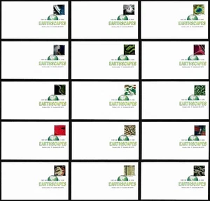USA, SCOTT # 4710, COMPLETE SET OF 15 BLANK FDC COVERS - EARTHSCAPES 2012 IN DCP - Picture 1 of 16