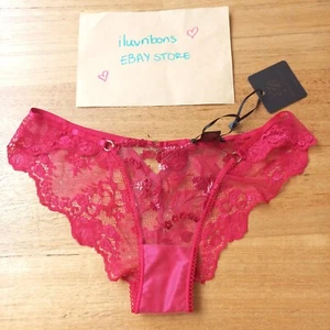 ❣️ Bnwt Honey Birdette Whitney Red Brief Underwear size Small ❣️ - Picture 1 of 6