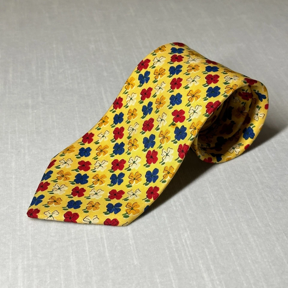 Corbata de cuello ancha tradicional de seda Brooks Brothers Makers para hombre con:3,75" por L:59" Foto 1 de 4