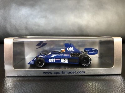 Spark 1/43 Tyrrell 007 Jody Scheckter Belgium Gp 1975 - S 1645 - Immagine 1 di 4