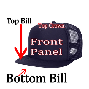 Trucker Hats Custom Printing HERE Personalized Names Numbers Images Logos - Bild 1 von 2
