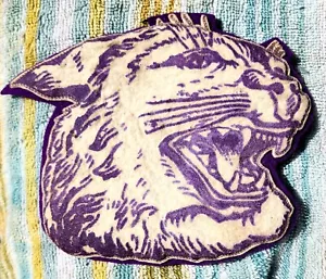Parche de fieltro vintage de los Kansas State Wildcats de los años 20-30 - Imagen 1 de 3