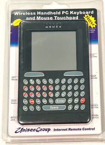 Wireless Handheld PC Keyboard & Mouse Touchpad w/USB Receiver Missing USB Cable