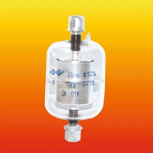 25 pF 10% 15 kV SOVIET VACUUM CAPACITOR "B" USED - Picture 1 of 3