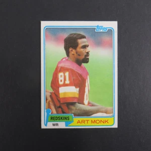 Original 1981 Topps #194 Art Monk Washington Redskins RC Rookie Card - Picture 1 of 8