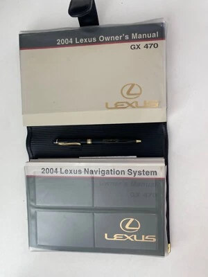 2004 Lexus GX470 Owner's Book Manual set OEM - Image 1 of 4