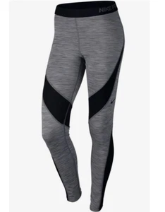 NEW NIKE [M] Women's PRO HYPERWARM Training/Run Leggings-Grey/Black 917090-063 - Picture 1 of 1