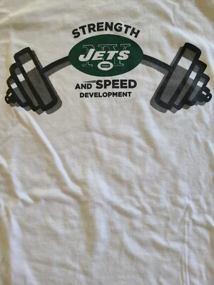 New York Jets Strength And Conditioning Branco XXL Novo  - Imagem 1 de 4