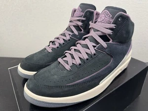 Air Jordan 2 Retro 'Off Noir Mauve' DX4400-005 Donna 6.5 Senza Coperchio - Foto 1 di 7