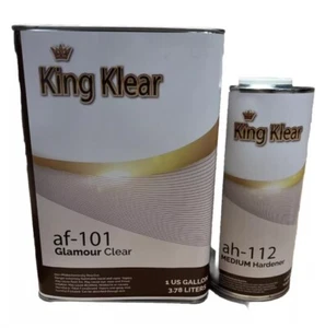 HIGH GLOSS & SOLIDS PROFESSIONAL CLEAR COAT GALLON WITH MEDIUM ACTIVATOR 4:1 - Picture 1 of 1