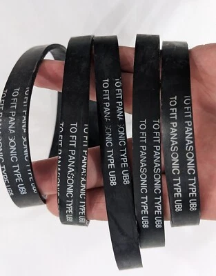 5 Pack of BELTS for Panasonic Upright UB8 UB-8 Vacuum  #17395 - image 1 of 2