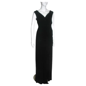Diane von Furstenberg "Foray" black evening gown with sequins US 6 UK 10 EU 38 - Picture 1 of 7
