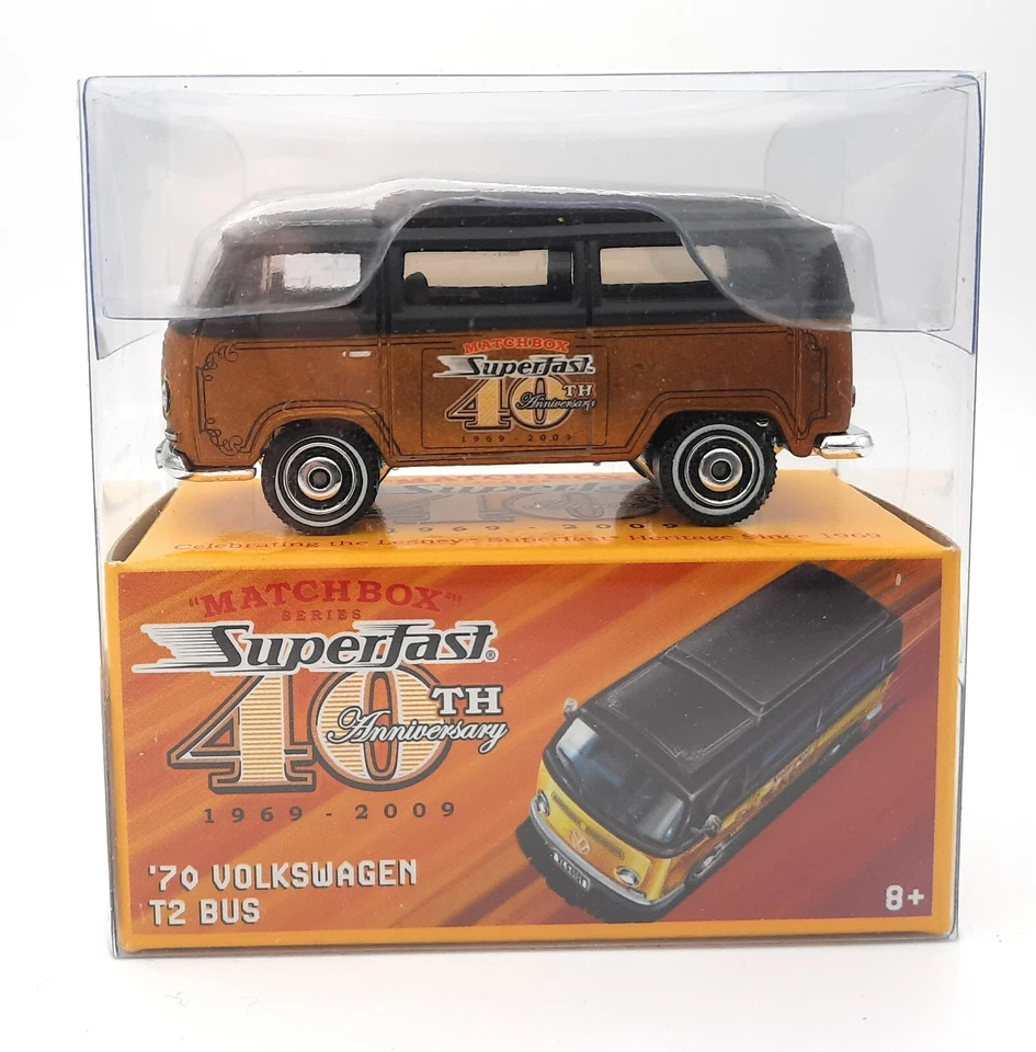 Matchbox Superfast 1970 VW Volkswagen T2 Bus 40th Anniversary Superfast. Rare - Image 1 of 4