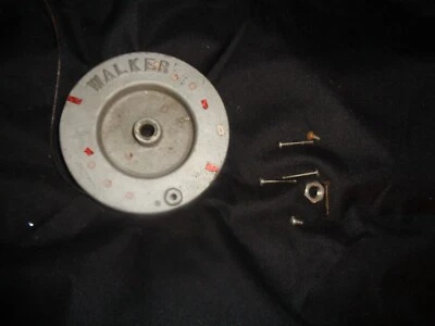 WALKER ELECTRIC DOWNRIGGER CABLE WHEEL METAL SPARE DOWNRIGGER PART - Image 1 of 4