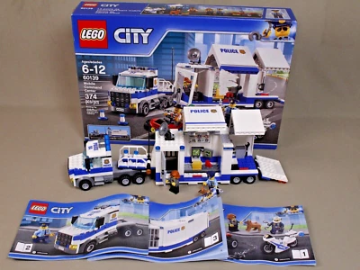 LEGO Mobile Command Center City Police (60139) incomplete see pics W Manual/Box - Image 1 of 4