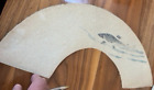 Japanese Woodblock Print Fan Design C. Early 20Th Century