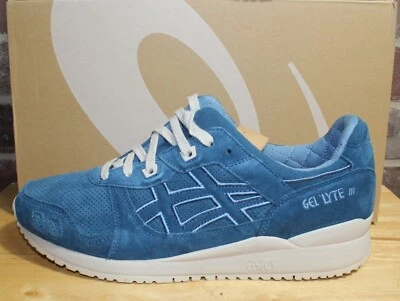 Nueva Zapatilla Deportiva Asics Para Hombres Gris Claro Indigo Humo GEL-Lyte III OG Gamuza Talla 11.5 Foto 1 de 4