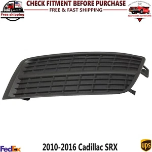Front Fog Light Cover Left Driver Side For 2010-2016 Cadillac SRX GM1038126 - Picture 1 of 7