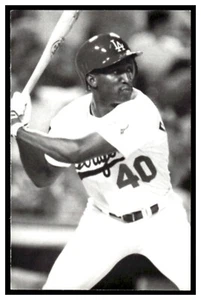 Mike Devereaux (1987) Los Angeles Dodgers Vintage Baseball Postcard Rd5 - Picture 1 of 2