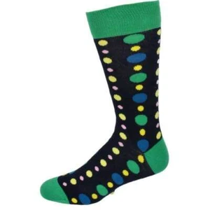 Sierra Socks Men's Colorful Cotton Crew Socks - Dressy Socks or Casual Socks - Picture 1 of 10