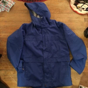 Bonfire Snowboarding Co Fleece-lined blue stripe Winter Jacket large mens - Picture 1 of 6