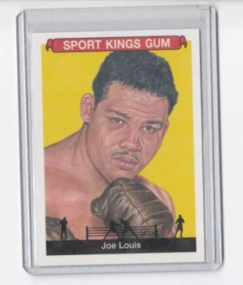 JOE LOUIS 2018 SPORTKINGS BOXING CARD-THIS ALL-TIME GREAT FIGHTER SHIPS FREE - Image 1 of 4