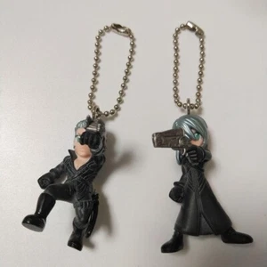 Final Fantasy VII FFF7 Figur Schlüsselanhänger Lot 2 Set Retro Rare Square Japan M585 2 - Bild 1 von 8