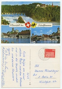21608 - Rheinfall bei Schaffhausen - Ansichtskarte, gelaufen 11.8.1969 - Picture 1 of 2