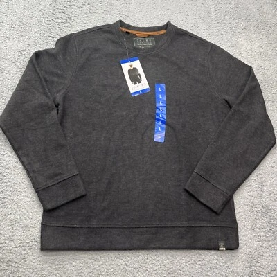 Jachs New York Sweater Mens L Black Crew Neck Long Sleeve Classic CozyCore NWT - Image 1 of 4