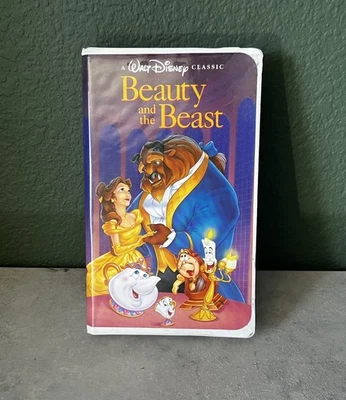 Beauty and the Beast 1992 VHS Tape the Classics, Black Diamond Edition, No. 1325 - Image 1 of 3