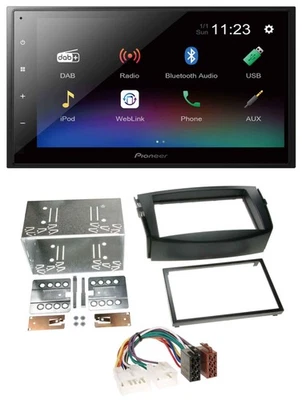 Pioneer USB Bluetooth DAB 2DIN MP3 Autoradio für Toyota RAV 4 (2006-2013) - Bild 1 von 4