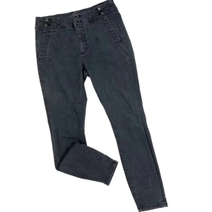 Pilcro and the Letterpress Jeans Gray High Rise Skinny Womens 27 Anthropologie - Picture 1 of 12