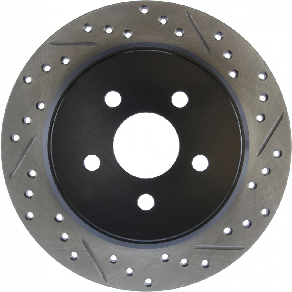 StopTech For Chrysler PT Cruiser 03-09 Brake Rotor Slotted Rear Driver Side - Изображение 1 из 4