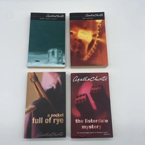 x4 Agatha Christie Poirot Marple Paperback - Picture 1 of 18