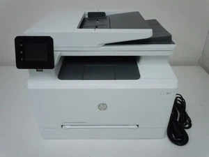 HP Color LaserJet Pro MFP M281fdw Printer *Low Pages 1,164 w/Genuine Toner +Warr - Picture 1 of 8