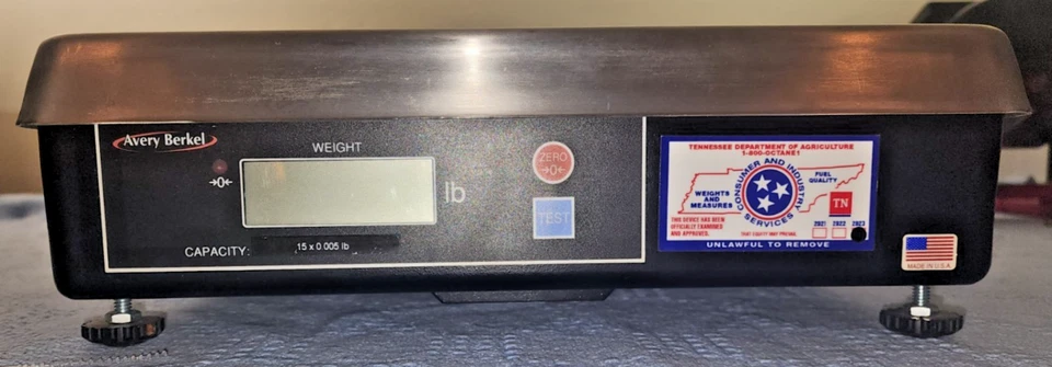 Avery Berkel NCI 6720 POS Scale – Stainless Steel Platter, RS-232 - Image 1 of 4