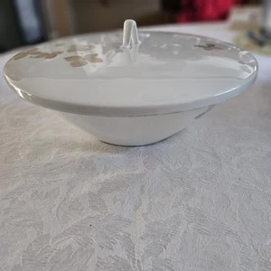 Rosenthal Mid Century Moderno/Asiático Madera Ninfa Cubierto Verdura Cuenco Grande - Imagen 1 de 7