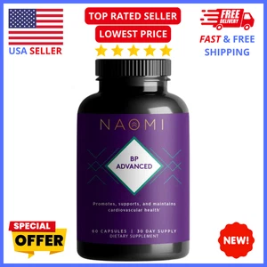 NAOMI BP Advanced – Blood Pressure & Circulation Support Supplement for Heart - Picture 1 of 8