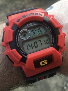 G-SHOCK DW-9550RE-4V (1918) TOUGH LABEL BPM COUNTER QUARTZ DIGITAL DISPLAY WATCH - Picture 1 of 6