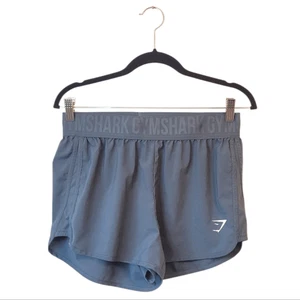 Gymshark Women's Teal Training Loose Fit Shorts Regular Fit Size M - Picture 1 of 6