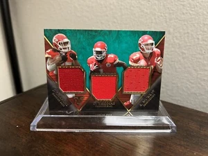 Jamaal Charles Triple Patch Card /18 - Picture 1 of 4