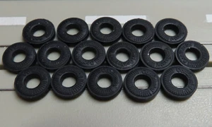 Pour H0 Slotcar Racing modélisme ferroviaire -- 16 pneus pour ancre plate ou moteur bloc - Photo 1 sur 1