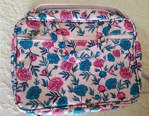 NEW~Large Bible Cover Case Women Organizers Bible Study Supplies 11x8"x2.5" Pink - Picture 1 of 7