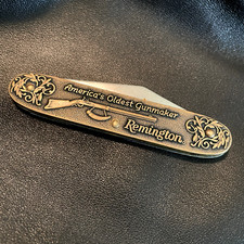 Remington Vintage Pocket Knife - Eliphalet Remington II Brass Knife