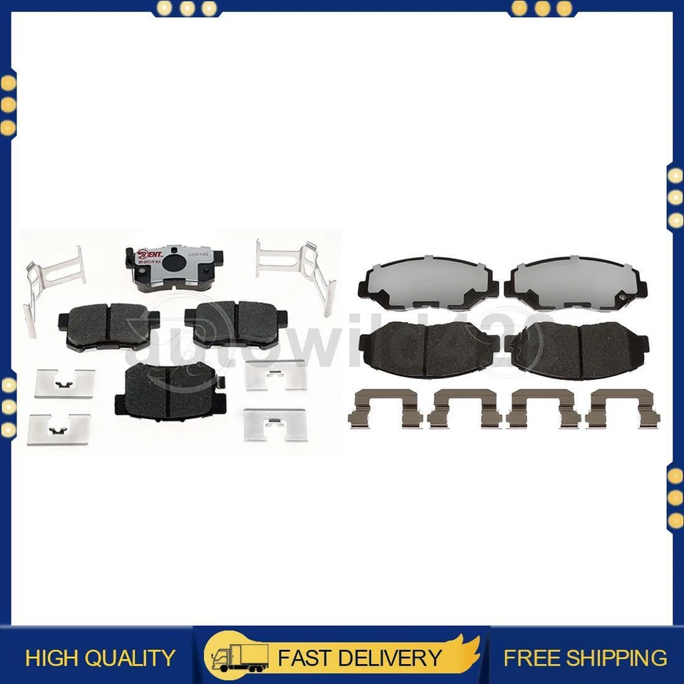 Комплект из 2 передних задних тормозных колодок для Honda CR-V 4WD 2,4 л 2002 2003 2004 - Изображение 1 из 4